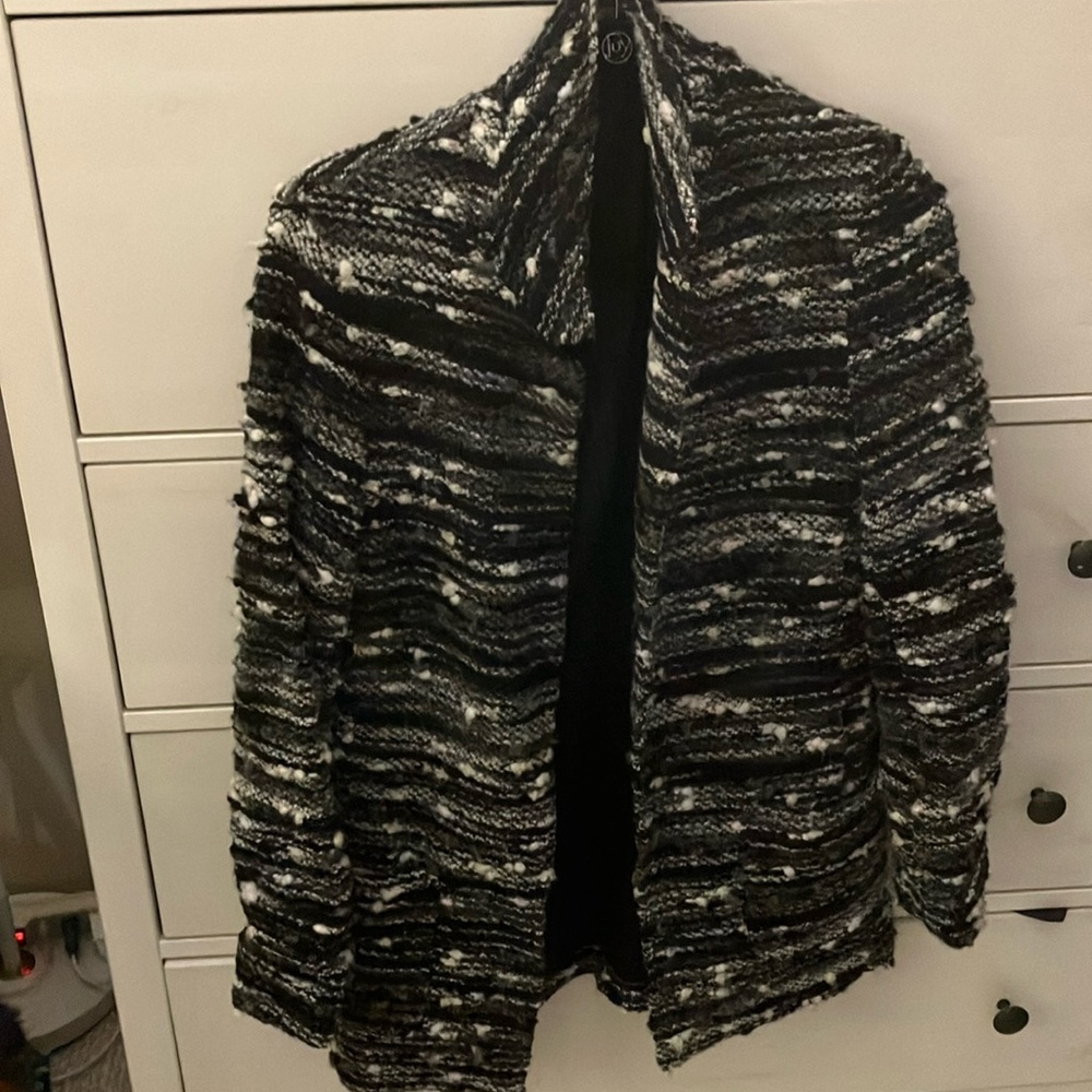 Drew Jacket/ Blazer Open Front Notched Color Size… - image 5